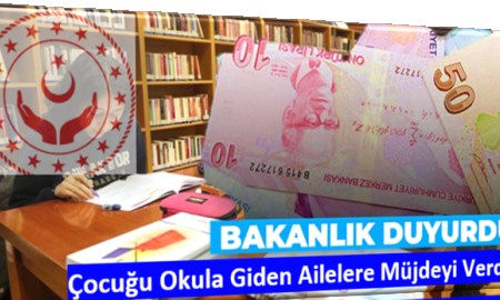 Çocuğu Okula Giden Ailelere Müjde: e Devlet Yardımı Başvuru Ekranı Açıldı !!