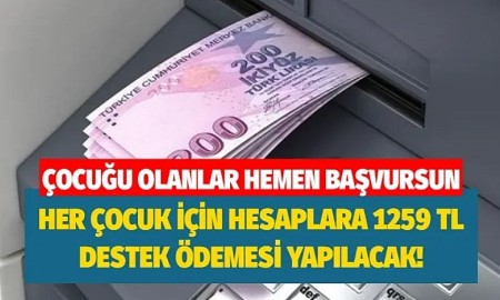 SON DAKİKA - ÇOCUKLU ANNE BABALAR MÜJDE !!